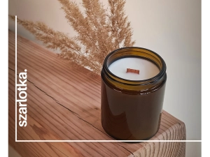 SZARLOTKA 180ml świeca sojowa