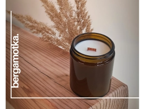 BERGAMOTKA 180ml świeca sojowa